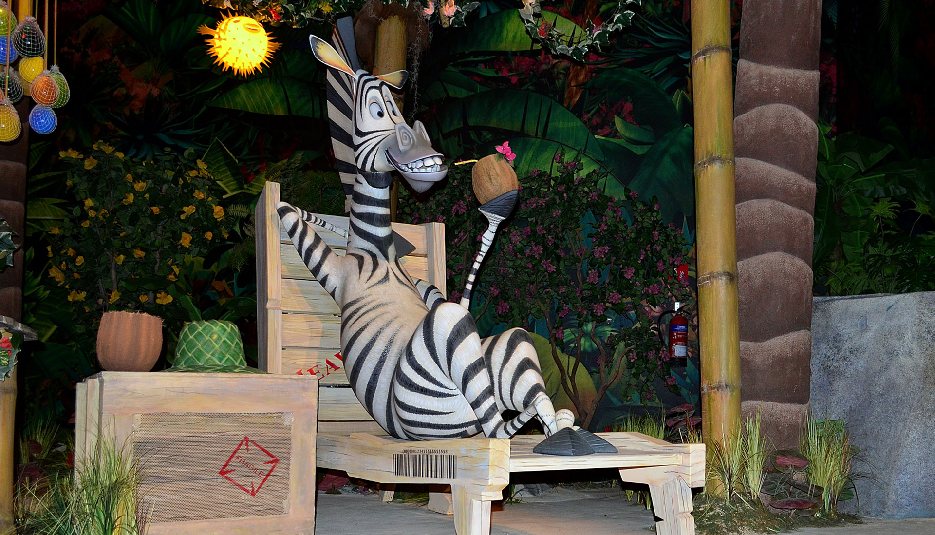 Universal Studios Singapore, Journey to Madagascar - Scenario-Global